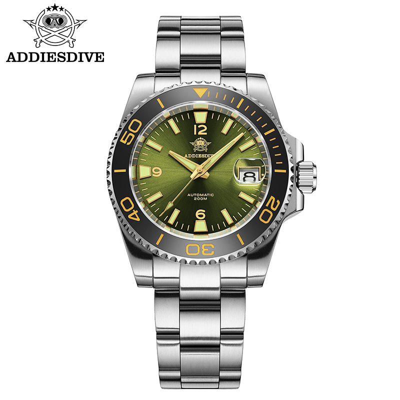 Mens Fashion Watch - ADDIESDIVE 새로운 다이빙 선물 시계 남자