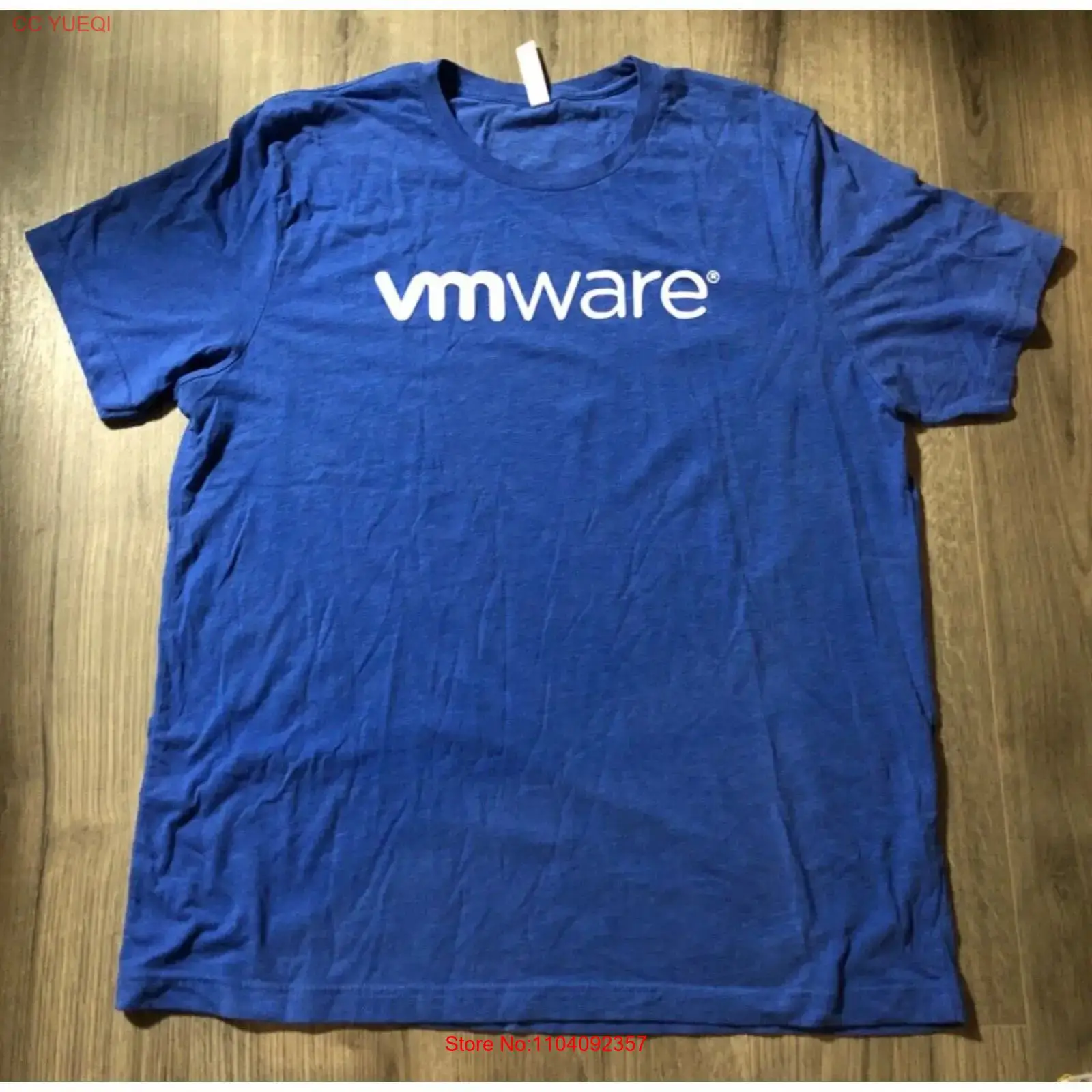 Xl Men'S Fashion - VMware Company 블루 티셔츠 중고 XL