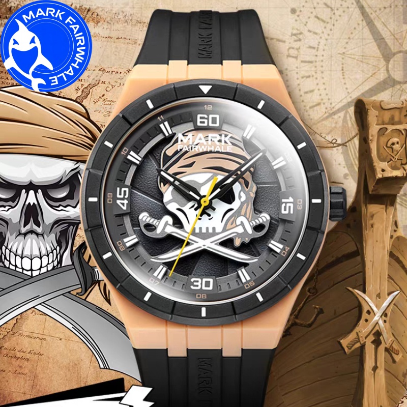 Mens Fashion Watch - MARK FAIRWHALE 남성용 시계 5040 수지