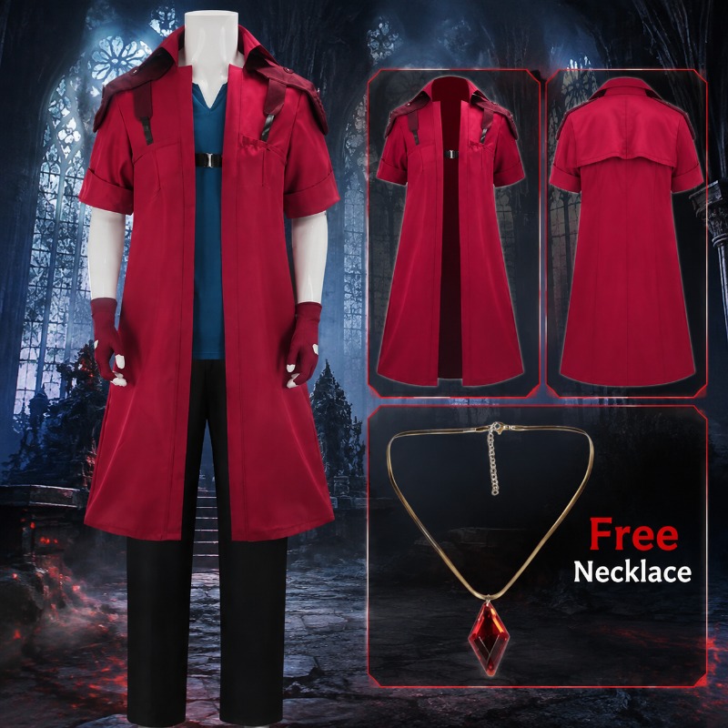 Trench Coat Men - Devil May Cry DMC5 단테 코스프레