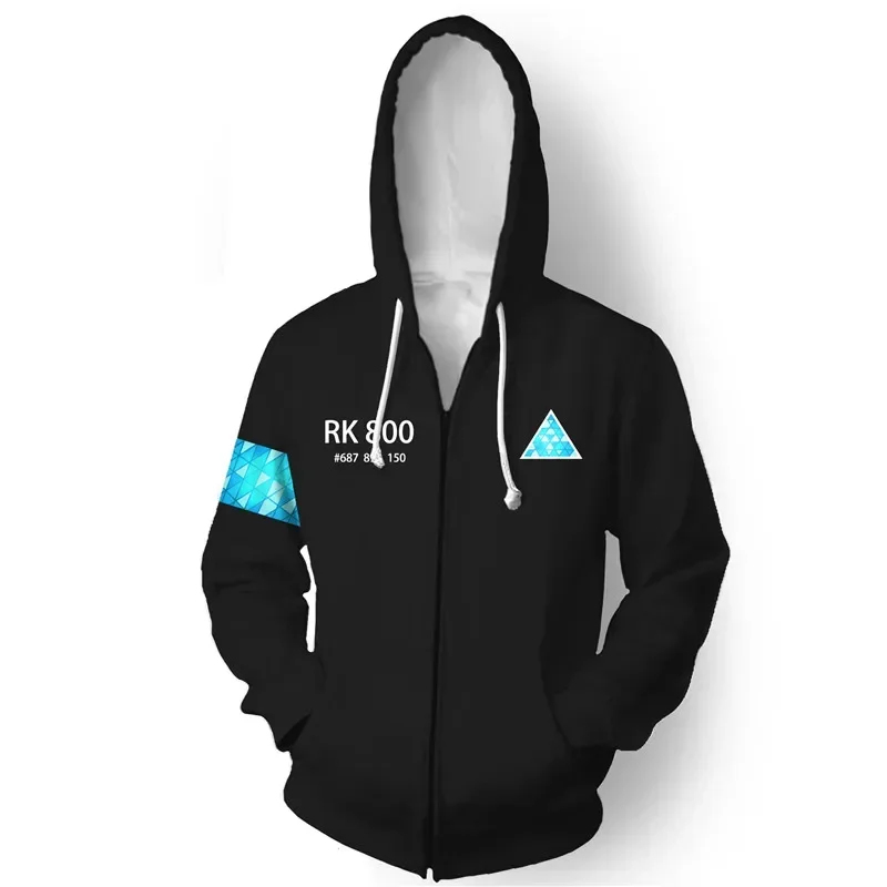 Trench Coat Men - 2026 게임 후드 티 스웨터 디트로이트