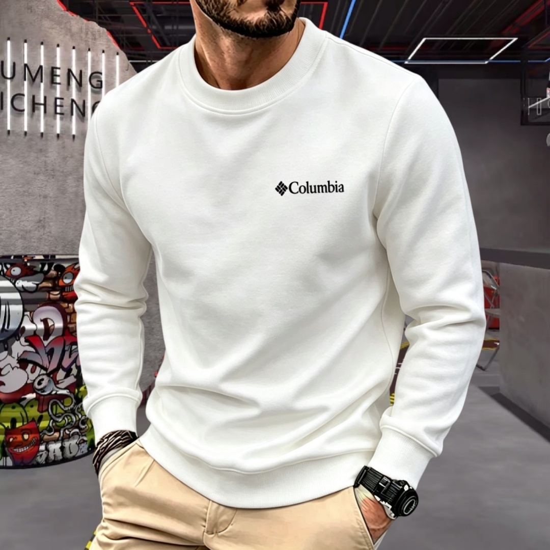 Men'S Fashion T Shirts - 100% 순면 고급 브랜드 남성용 긴소매