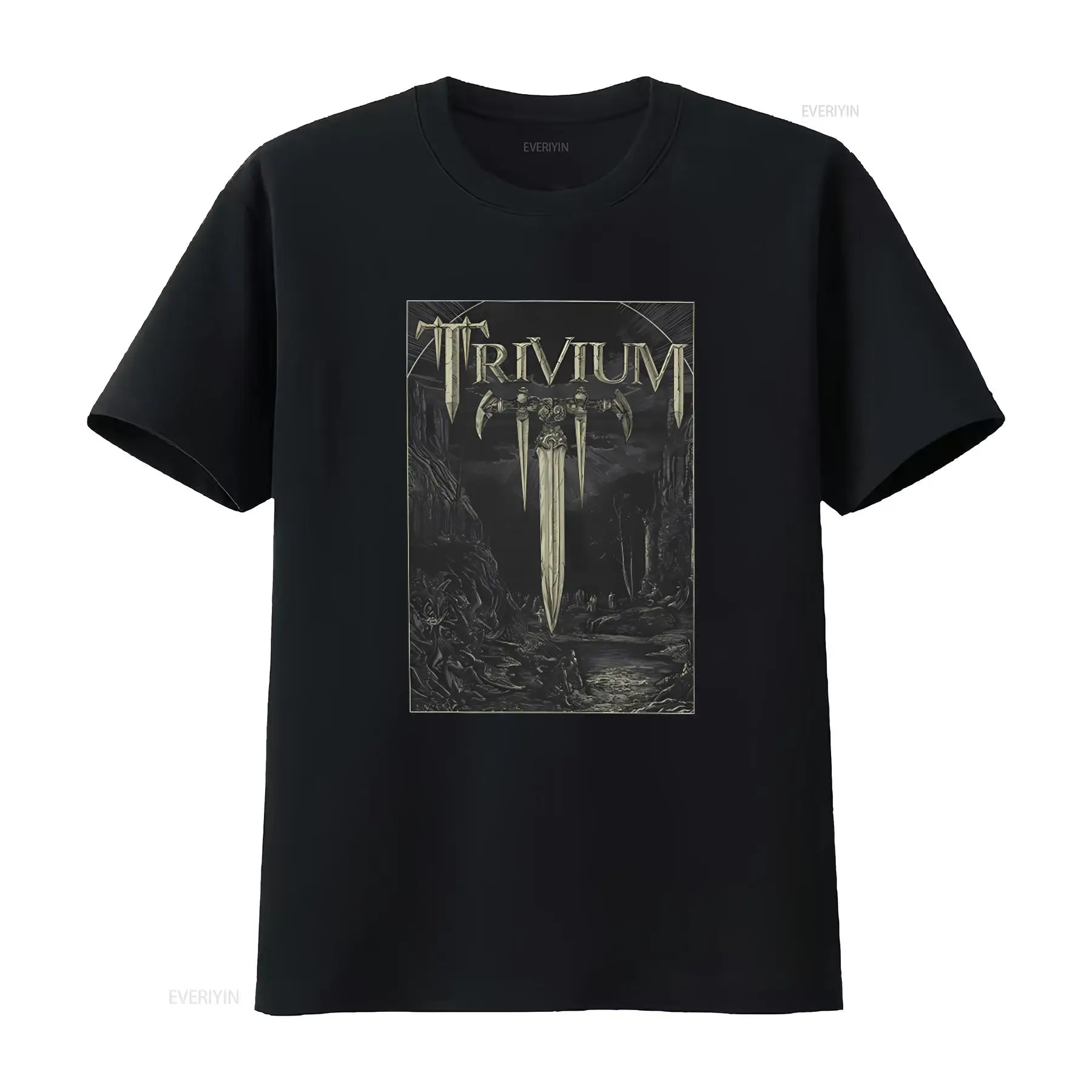 Xl Men'S Fashion - Trivium Battle Metal Band 공식 티셔츠