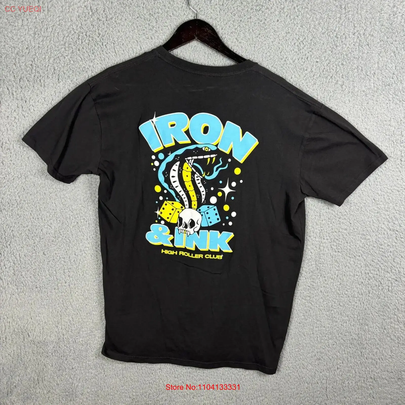 Xl Men'S Fashion - Iron and Ink Fitness T 셔츠