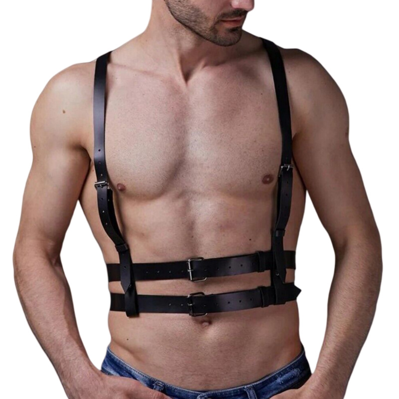 Fashion Harness Men - 패션 체스트 하네스 벨트 서스펜더 남성용