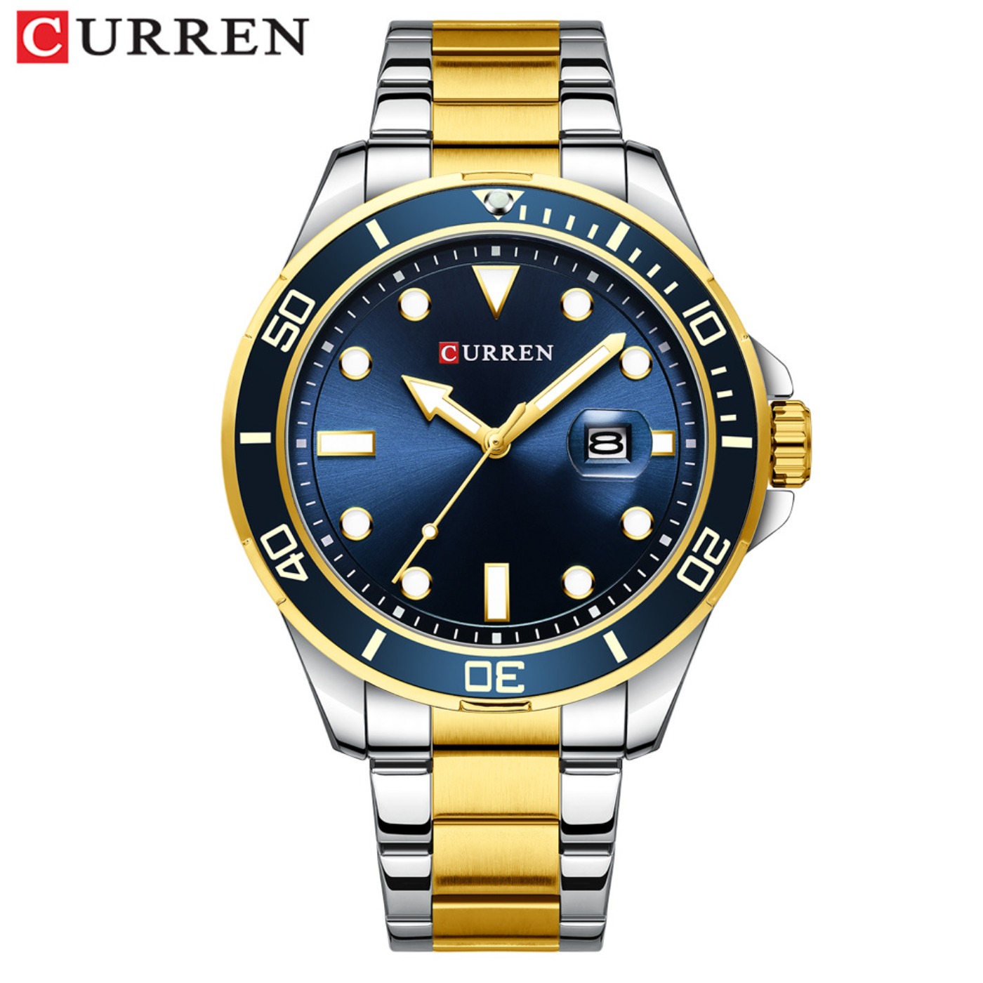 CURREN 뉴 그린 워터 고스트 시리즈 브랜드 하이엔 - Mens Fashion Watch 리뷰 및 가격