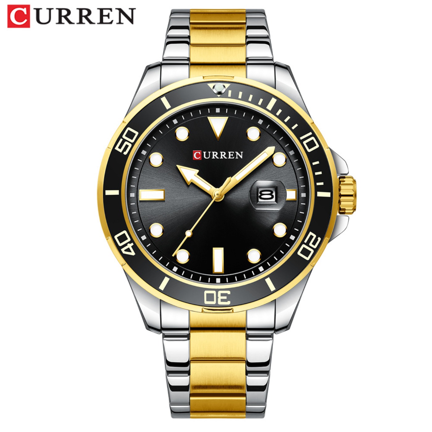 CURREN 뉴 그린 워터 고스트 시리즈 브랜드 하이엔 - Mens Fashion Watch 리뷰 및 가격