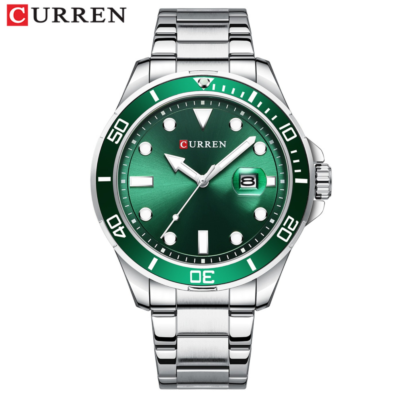 CURREN 뉴 그린 워터 고스트 시리즈 브랜드 하이엔 - Mens Fashion Watch 리뷰 및 가격