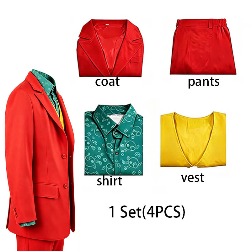 남성용 4피스 화려한 무대 공연 의상 세트 레드 블레이 - Mens Fashion Blazer 리뷰 및 가격
