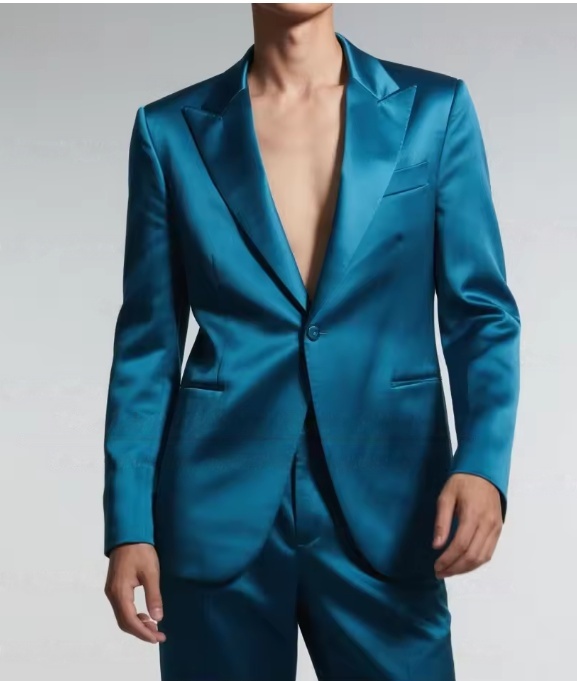 남성용 슬림핏 패션 정장 맞춤형 블레이저 및 바지 세트 - Mens Fashion Blazer 리뷰 및 가격