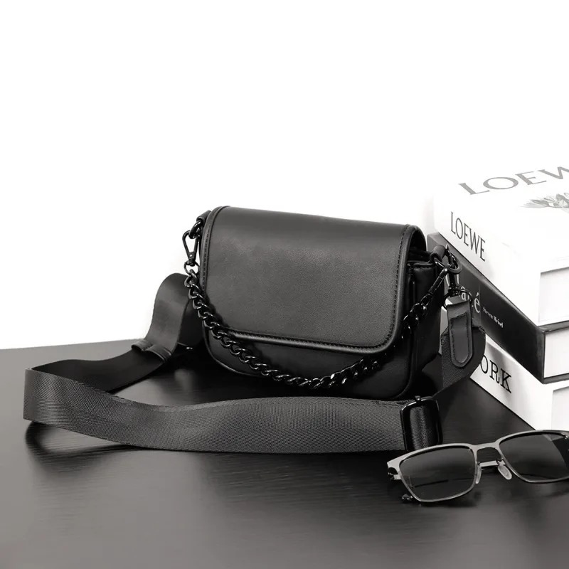 패션 디자인 남성용 크로스백 체인 크로스백 남성 플랩  - Fashion Harness Men 리뷰 및 가격