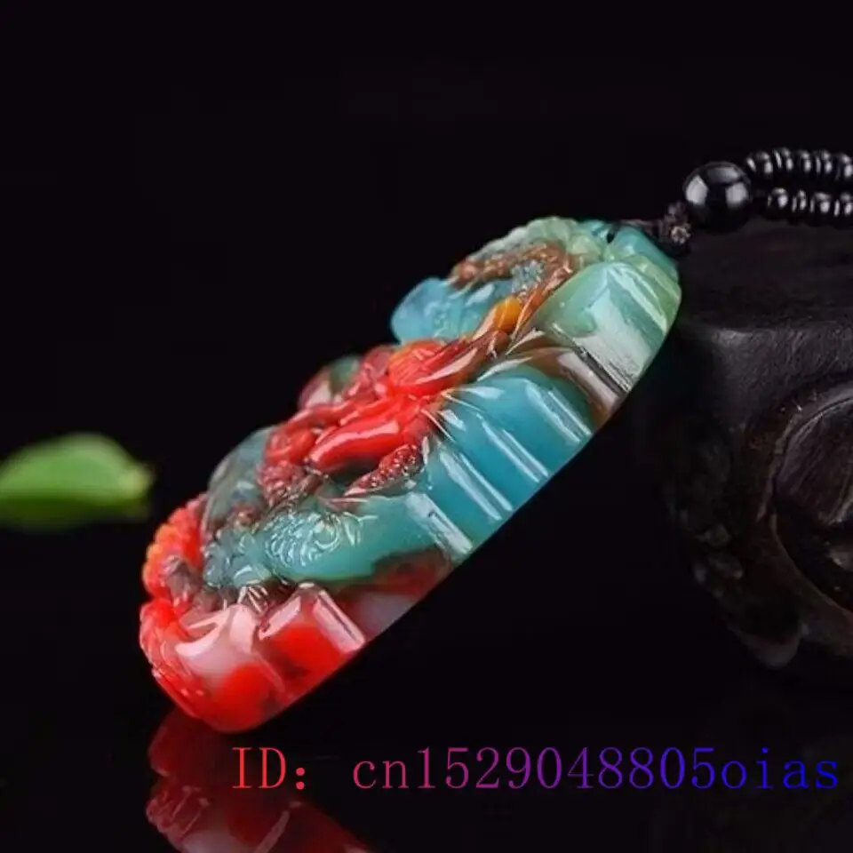 진짜 옥 드래곤 펜던트 목걸이 펜던트 보석 매력 선물  - Men'S Fashion Jewelry 리뷰 및 가격