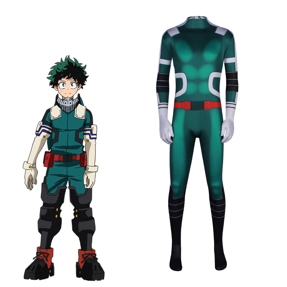 Anime My Hero Academia 이즈쿠 미도리 - Mens Fashion Jumpsuit 리뷰 및 가격