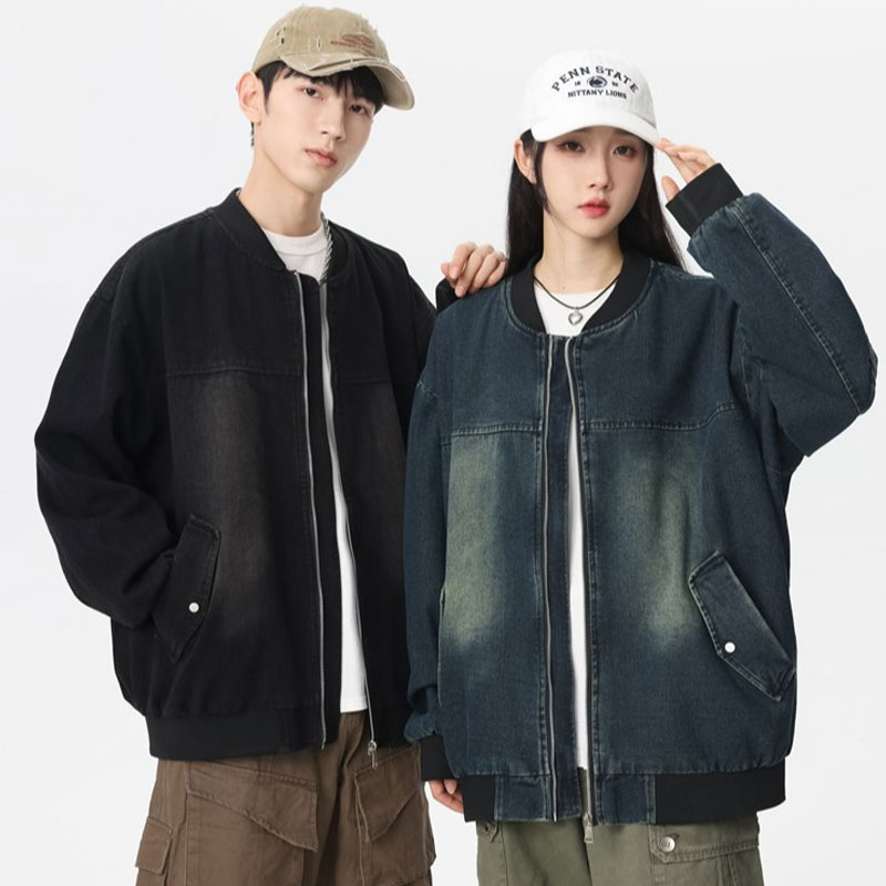 봄 가을 스포츠 재킷 캐주얼 카라 재킷 유니섹스 패션  - Mens Fashion Denim Jacket 리뷰 및 가격