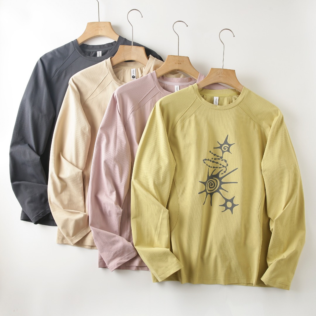 유니섹스 하이 스트레치 통기성 긴팔 티셔츠 – 항균,  - Men'S Fashion T Shirts 리뷰 및 가격