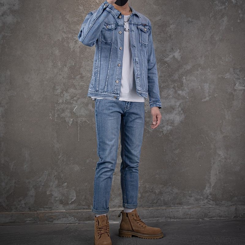 2026 패션 캐주얼 남성 데님 재킷 세트 루즈핏 지퍼 - Mens Fashion Denim Jacket 리뷰 및 가격