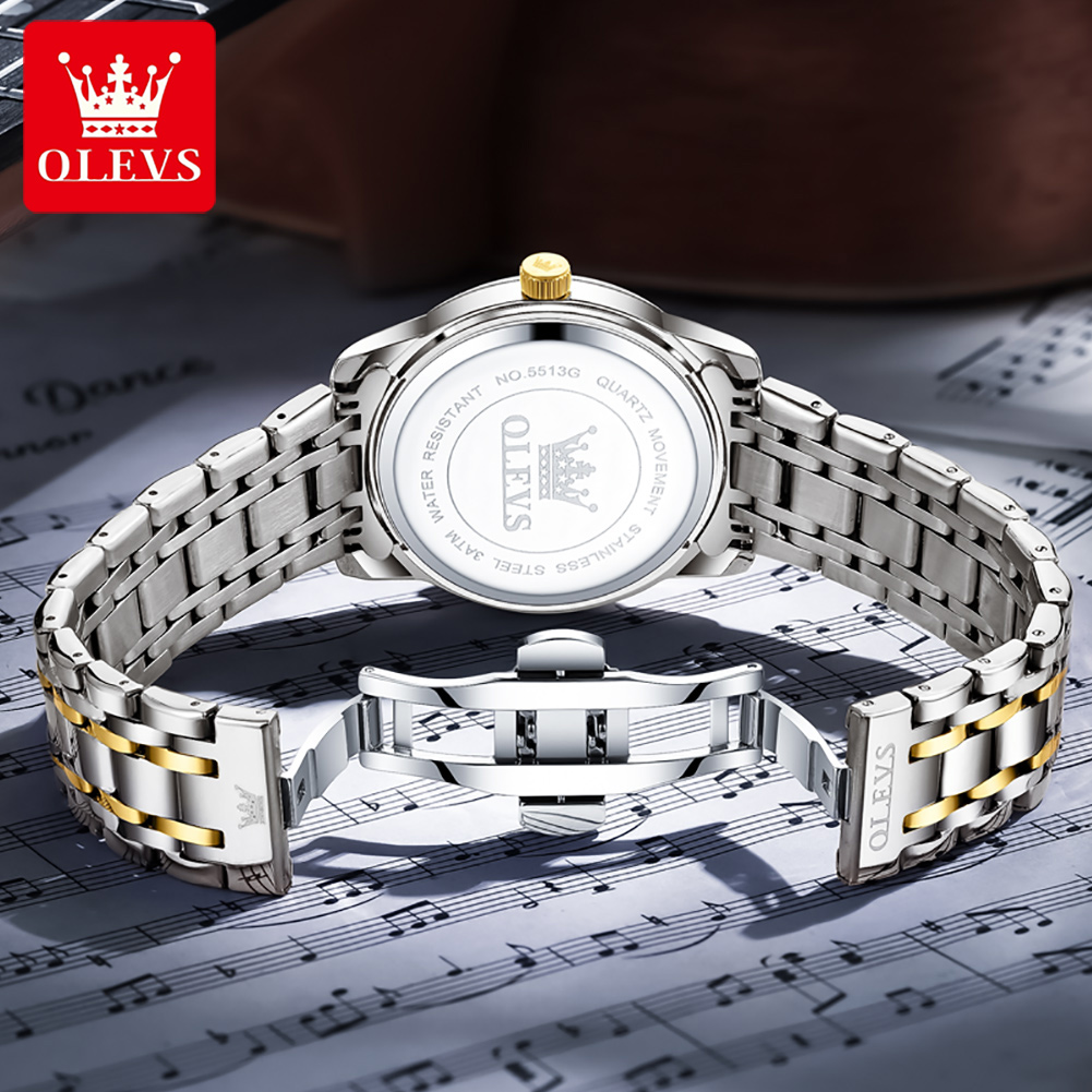 OLEVS 브랜드 패션 남성용 시계 스테인레스 스틸 방 - Mens Fashion Watch 리뷰 및 가격