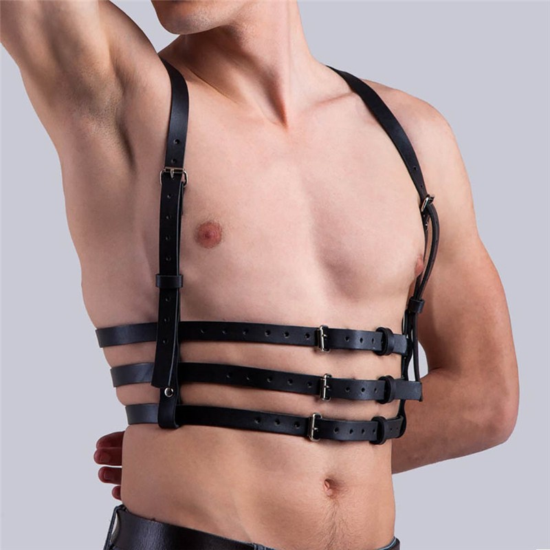 패션 체스트 하네스 벨트 서스펜더 남성용 펑크 록 가죽 - Fashion Harness Men 리뷰 및 가격