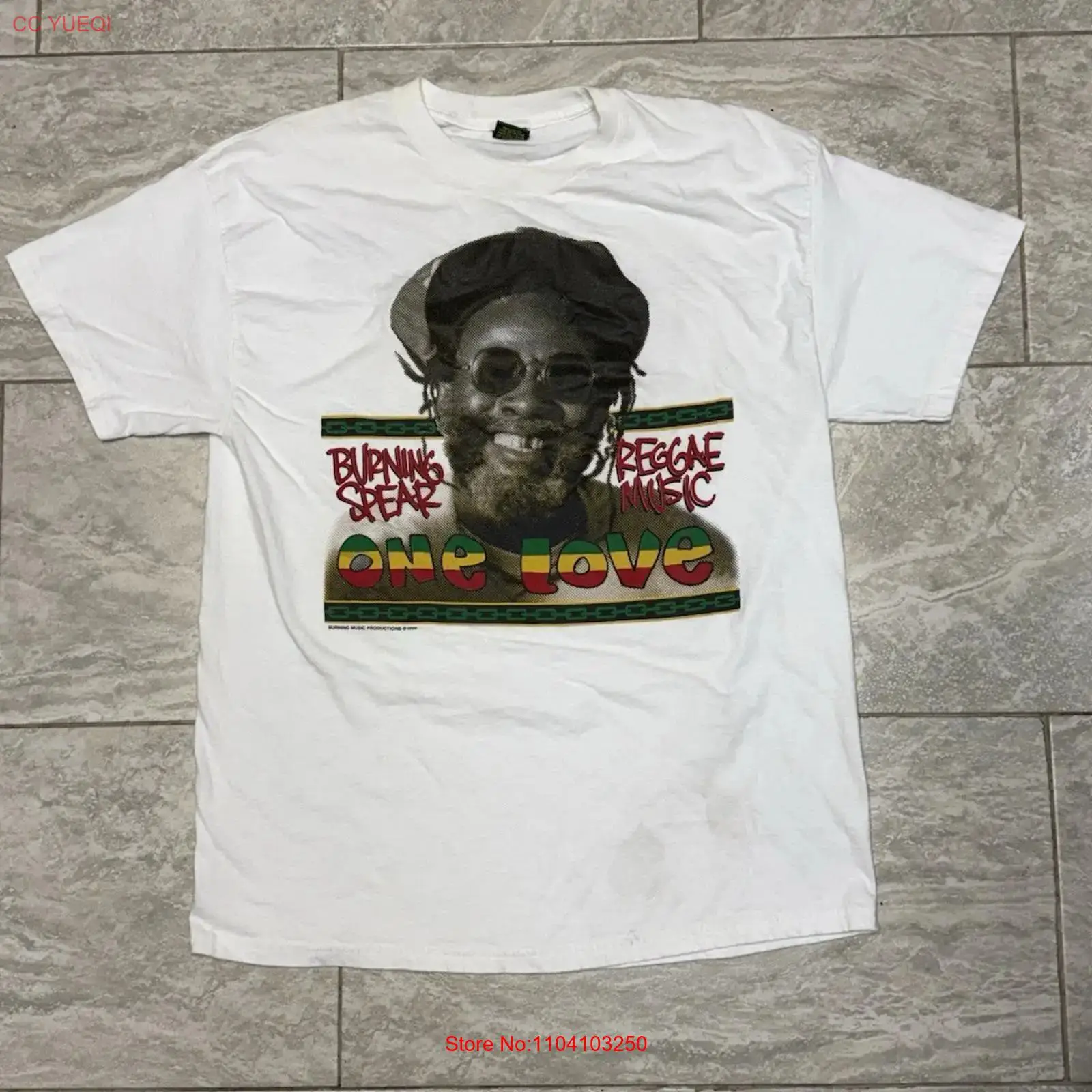 빈티지 1996 Burning Spear XL 티셔츠  - Xl Men'S Fashion 리뷰 및 가격