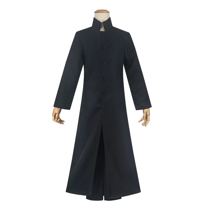 남자 매트릭스 네오 코스프레 풀 세트 맞춤 제작 블랙  - Trench Coat Men 리뷰 및 가격