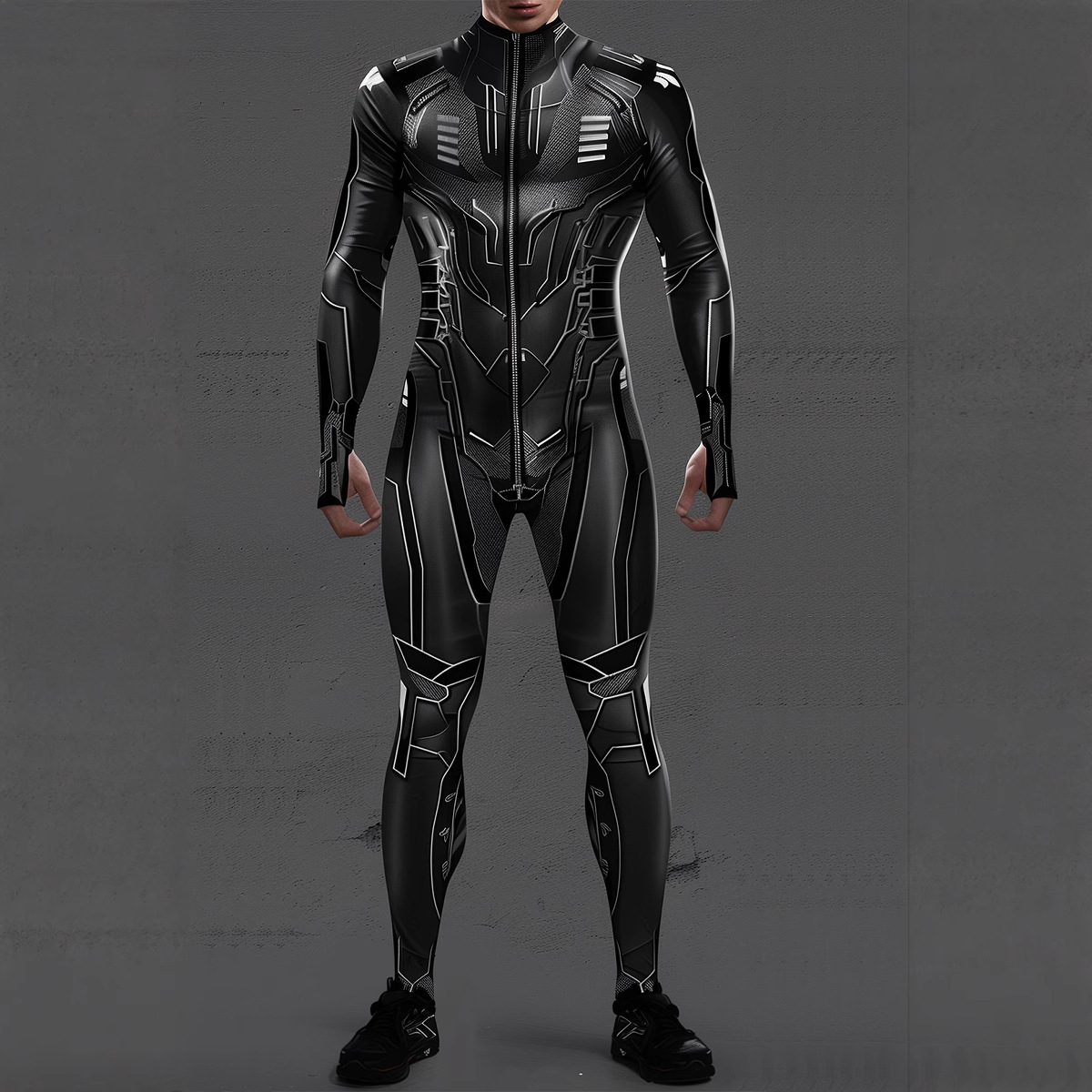 스팀펑크 사이버펑크 미래지향적 기계식 갑옷 점프수트 멋 - Mens Fashion Jumpsuit 리뷰 및 가격