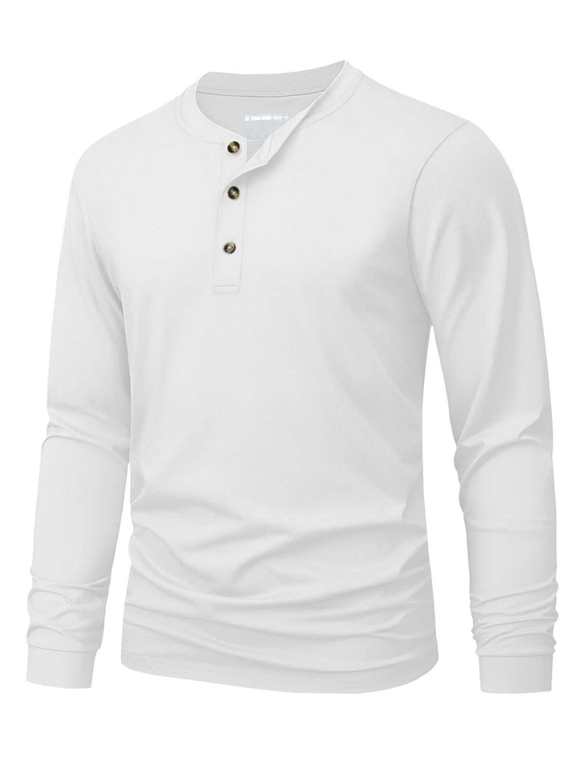 남성용 헨리 티셔츠 심플 솔리드 컬러 프린트 긴팔 티셔 - Men'S Fashion T Shirts 리뷰 및 가격